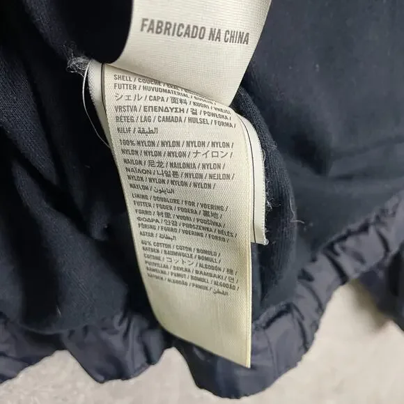 Abercrombie & Fitch Jacket Women XL Navy Windbreaker Outdoor Retro Moose - Picture 13 of 16